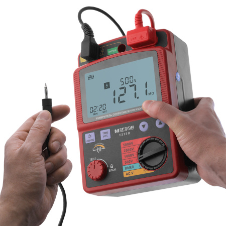 Измеритель сопротивления изоляции МЕГЕОН 13150 купить по низкой цене | МАКСПРОФИТ