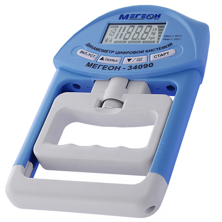 Динамометр кистевой (силомер) цифровой МЕГЕОН 34090 купить по низкой цене | МАКСПРОФИТ
